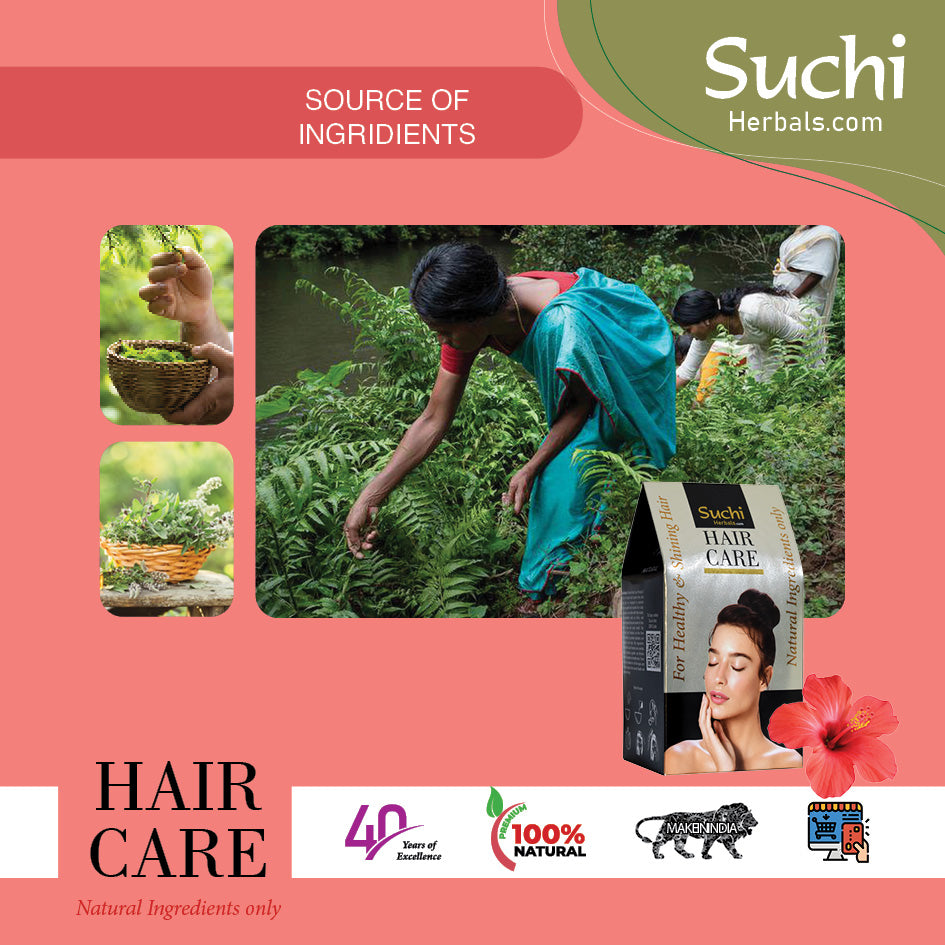 Pure Hibiscus Hair Care Powder