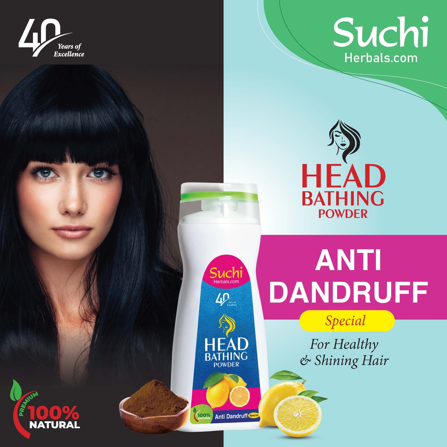 Anti Dandruff Special Head bathing powder