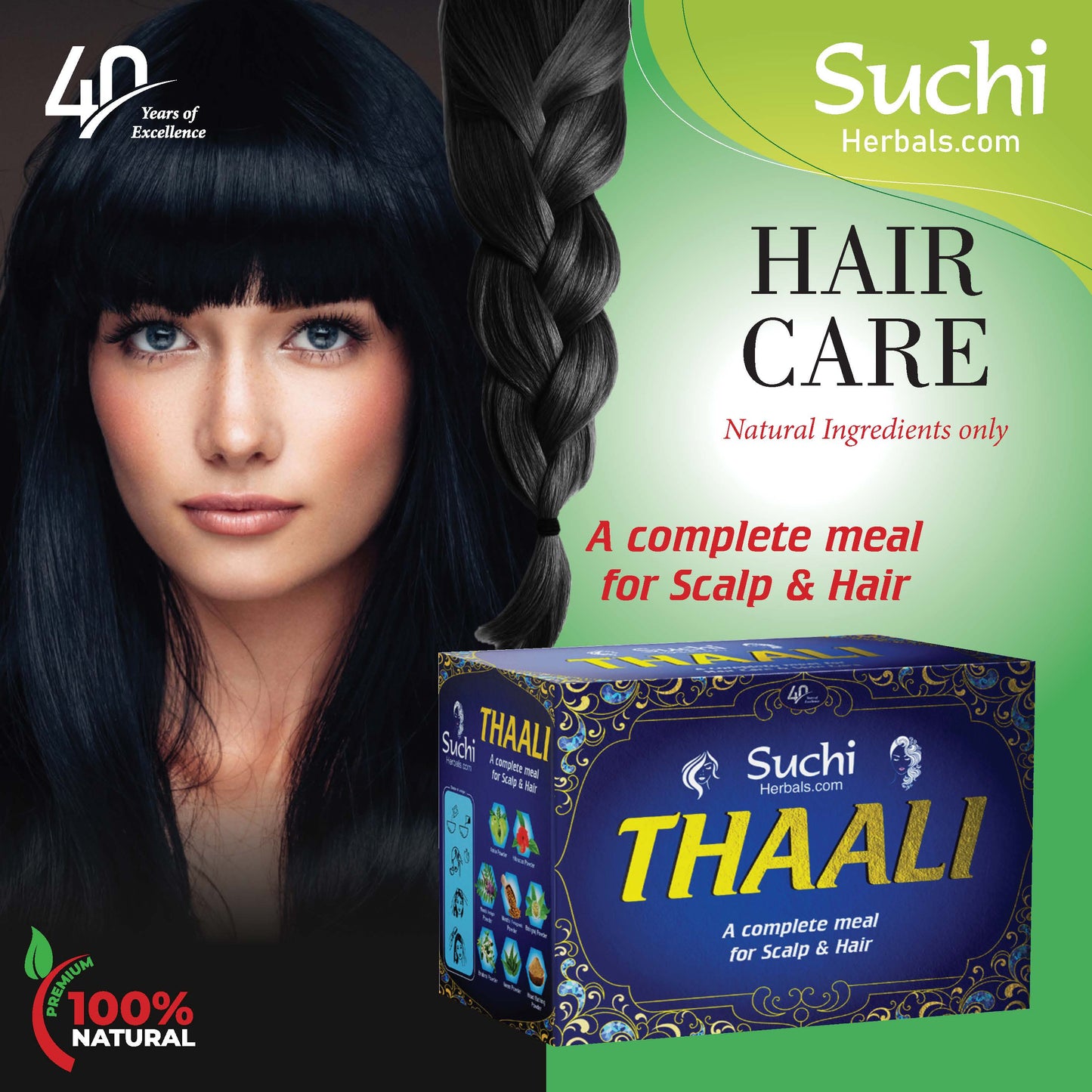 Herbal Hair Care Thali Pack