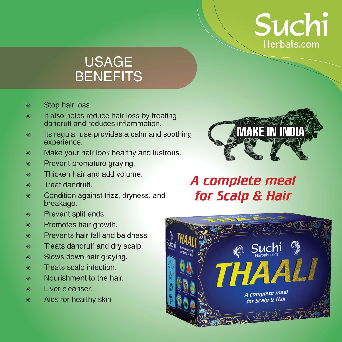 Herbal Hair Care Thali Pack