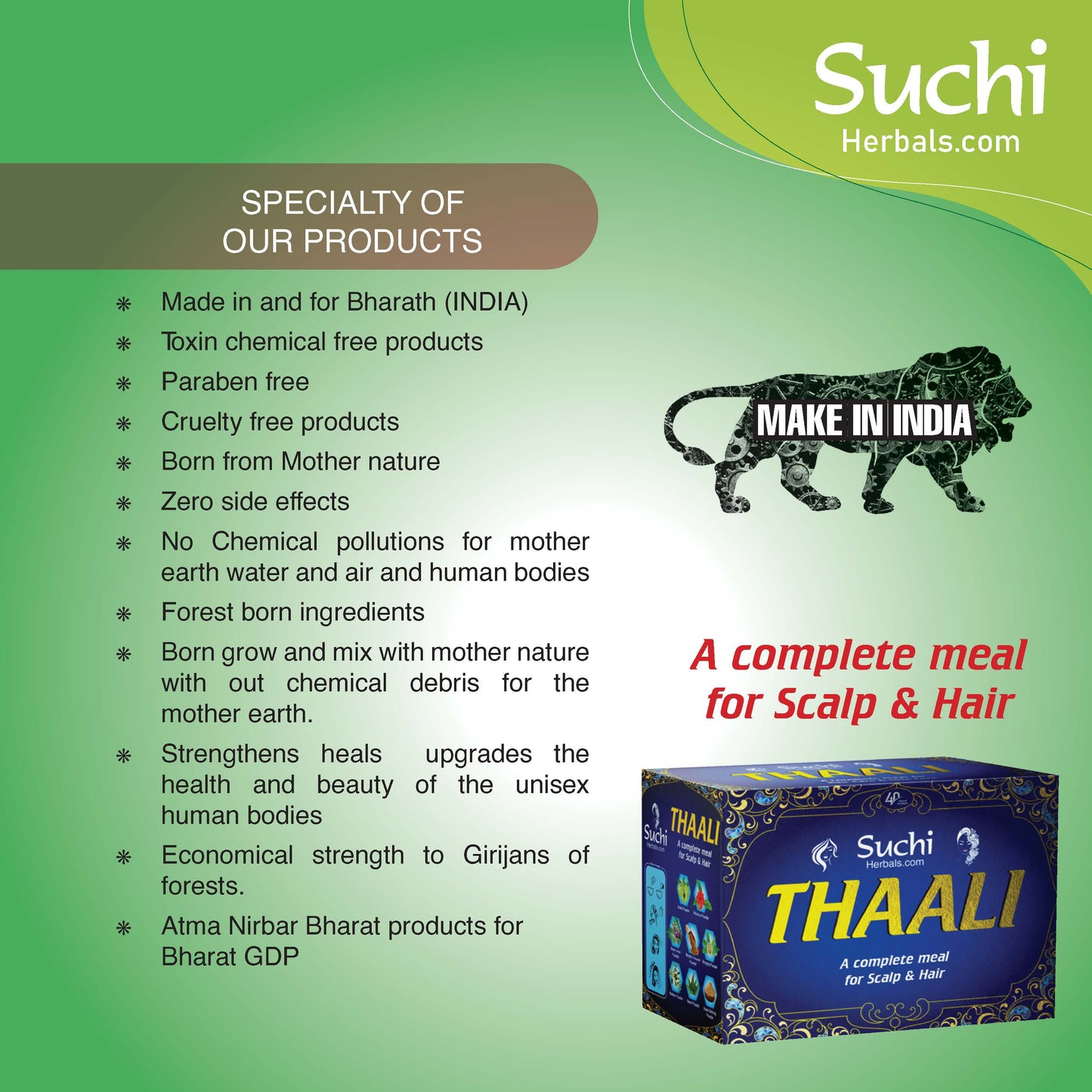 Herbal Hair Care Thali Pack