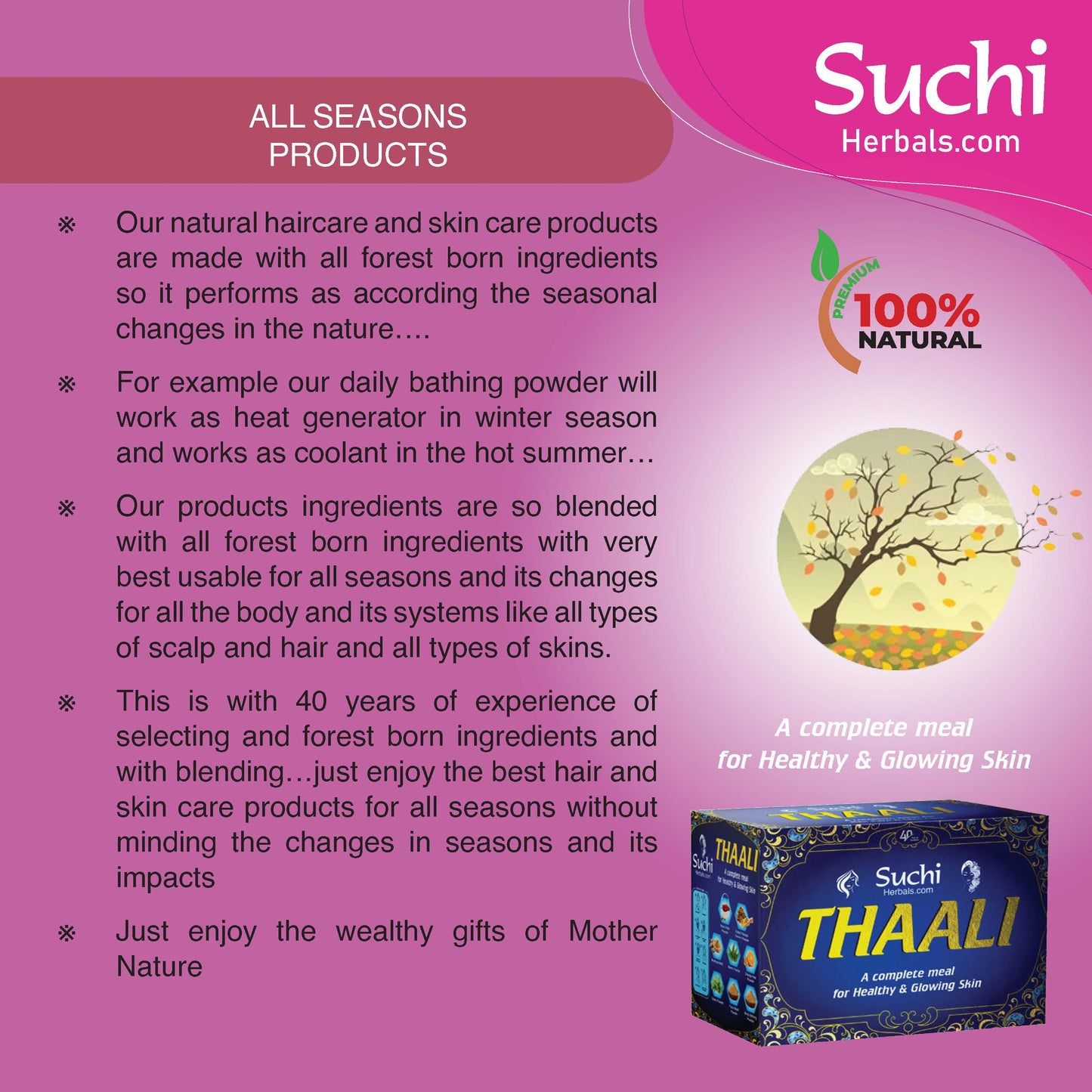 Herbal Skin Care Thali Pack